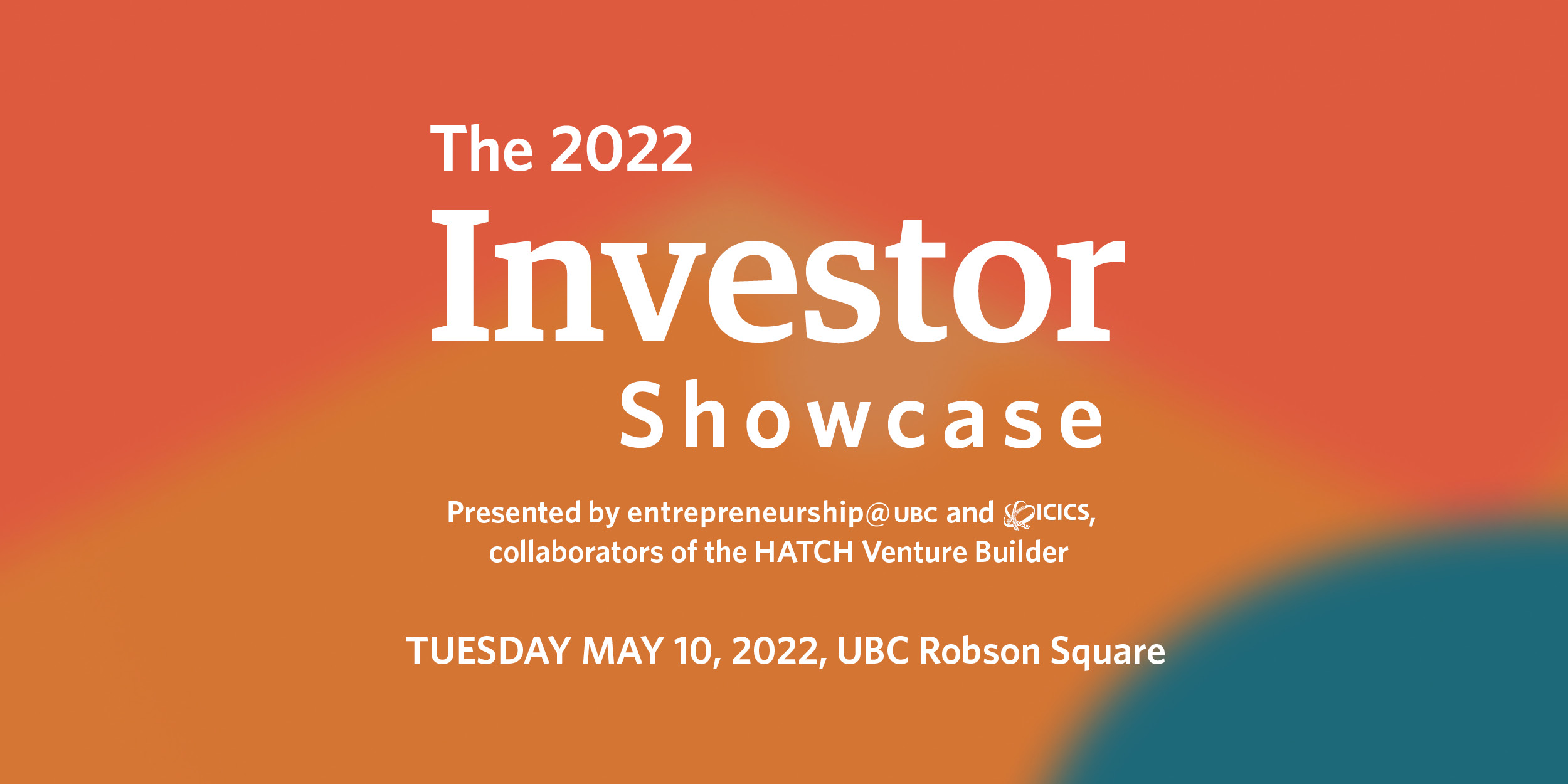 2022- Investor Showcase banner