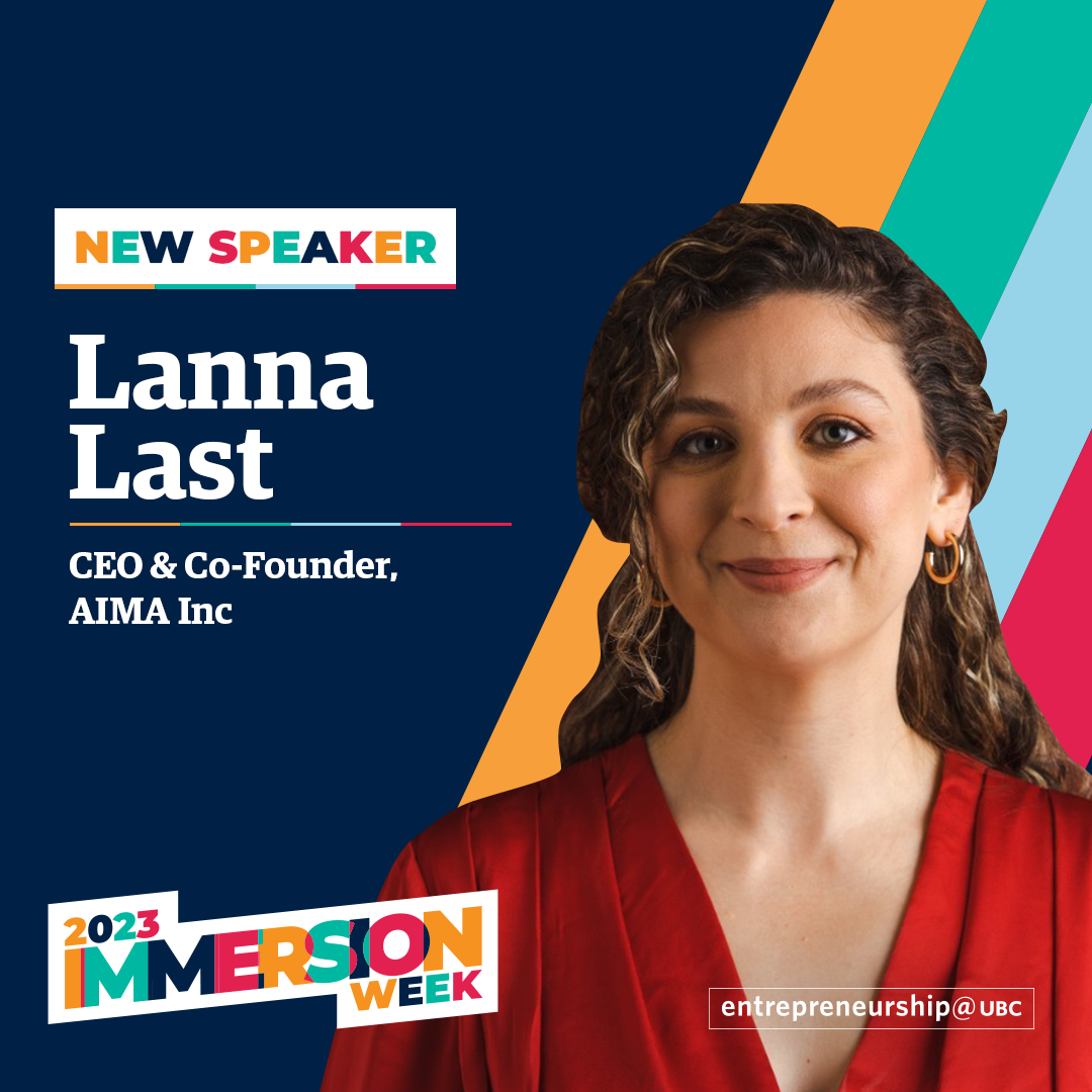 Lanna Last - CEO & Co-Founder, AIMA Inc