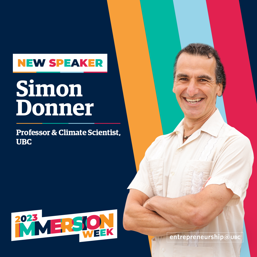 Simon Donner - Professor & Climate Scientist, UBC