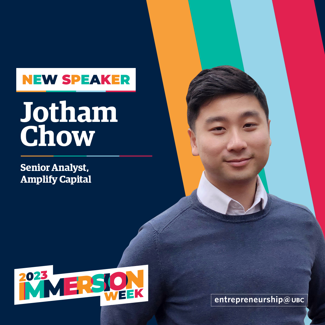 Jotham Chow - Senior Analyst, Amplify Capital