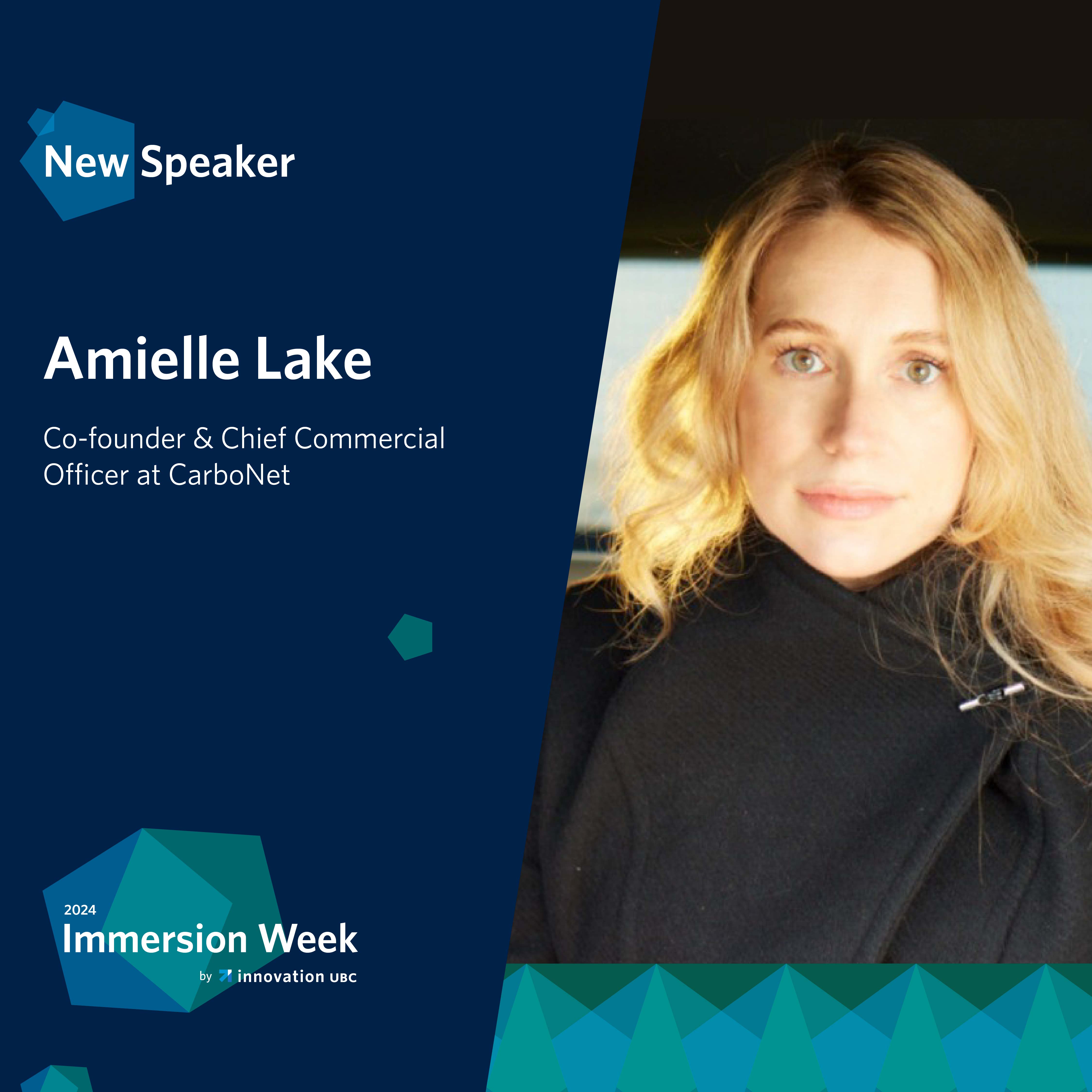 Speaker - Amielle Lake