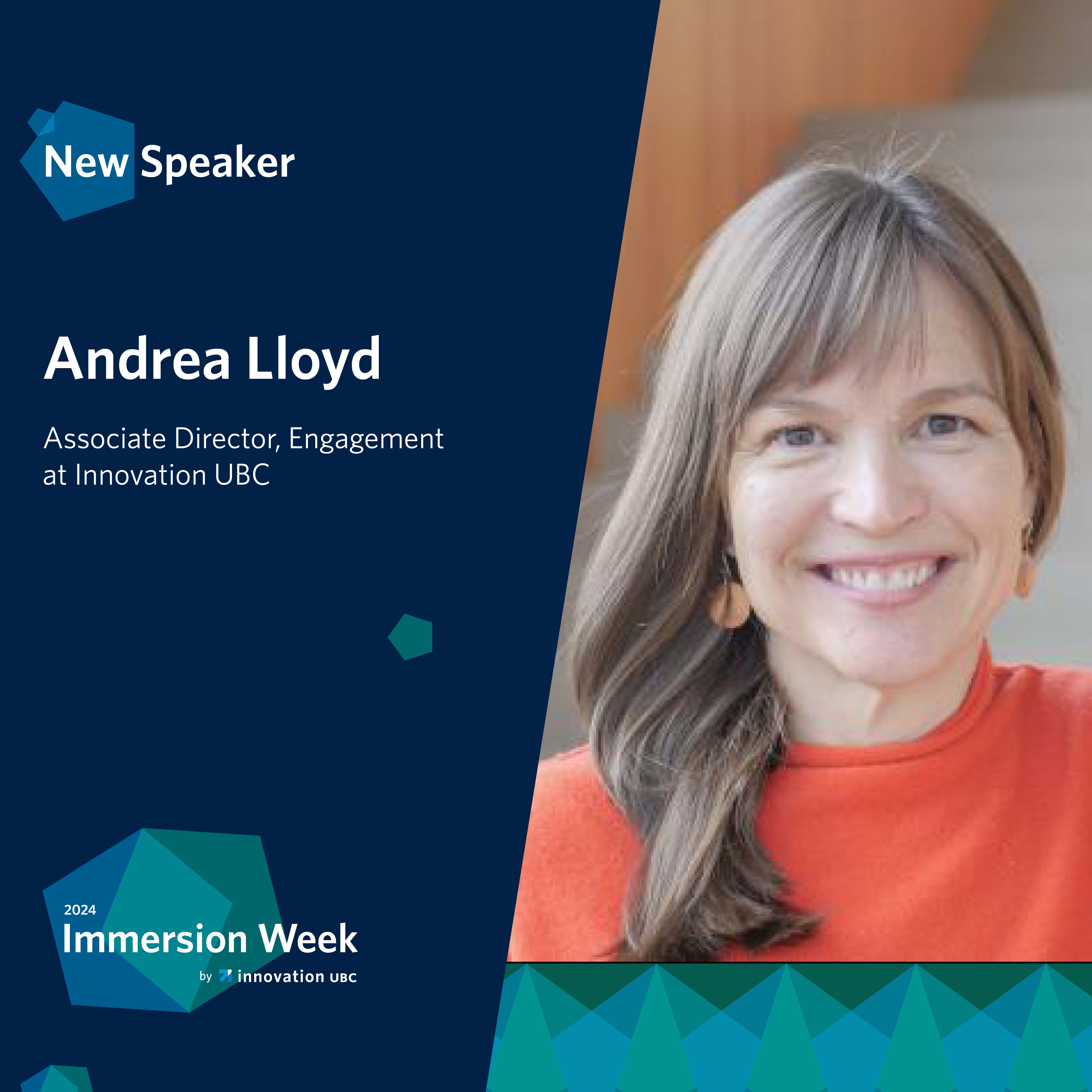 Speaker - Andrea Lloyd