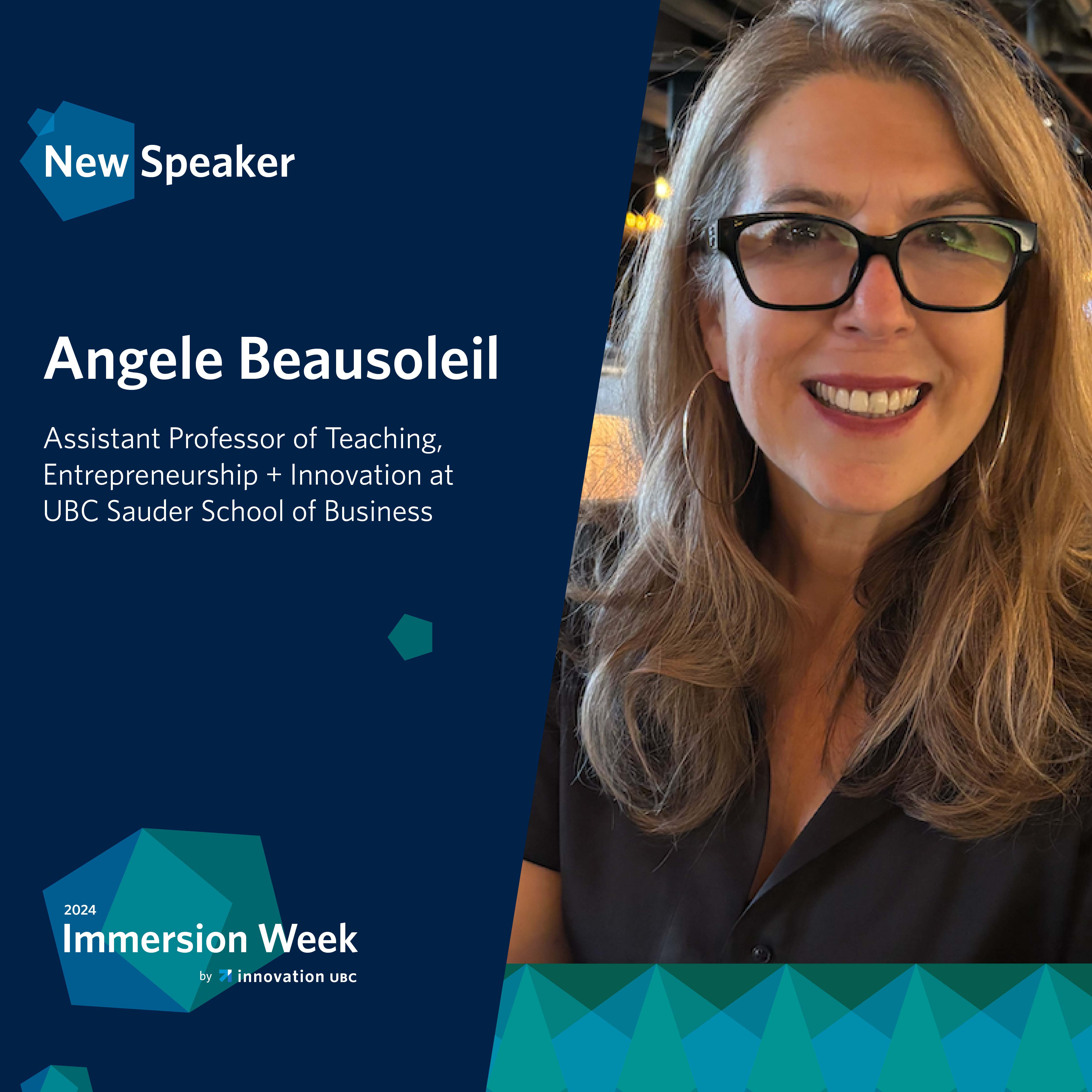 Speaker - Angele Beausoleil