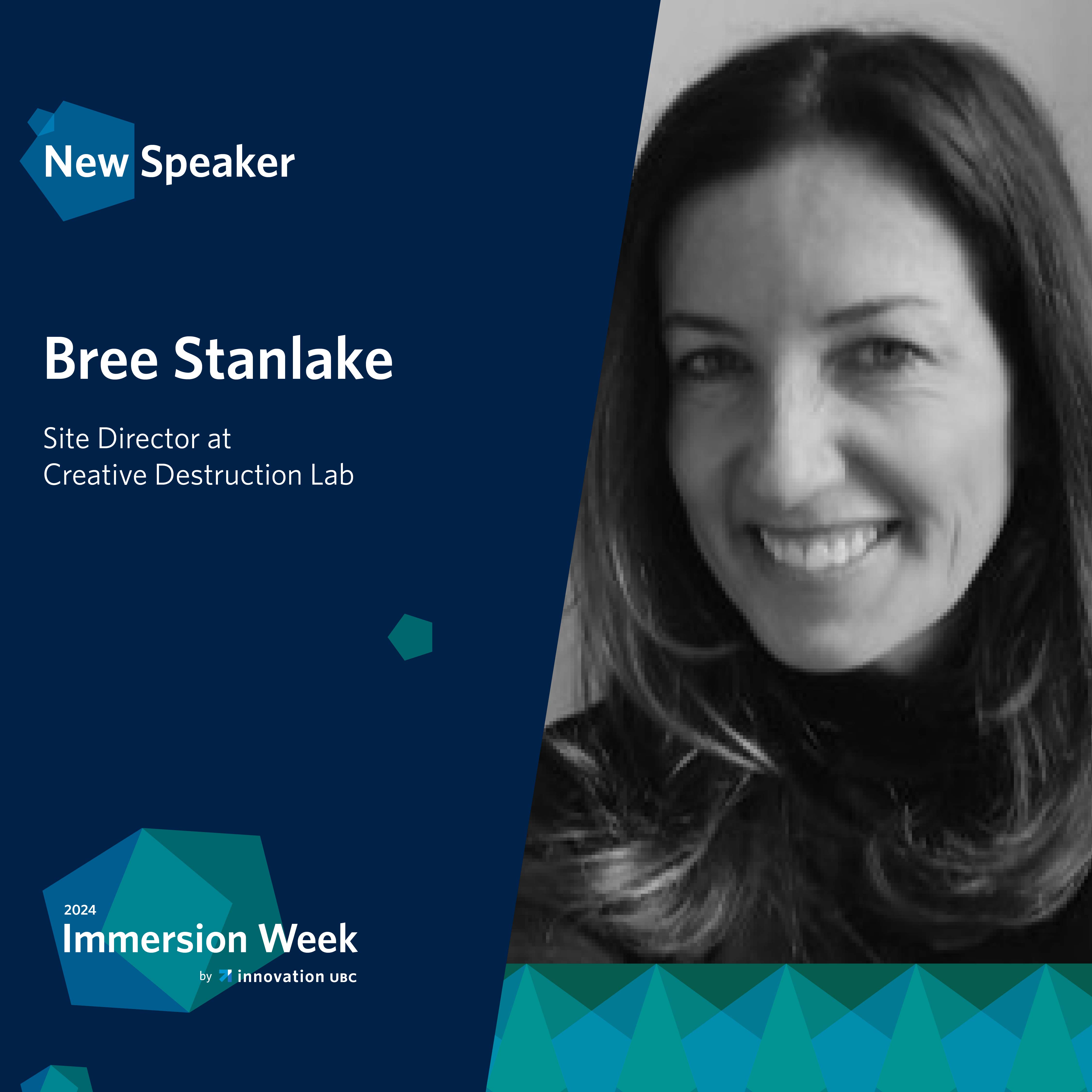 Speaker - Bree Stanlake