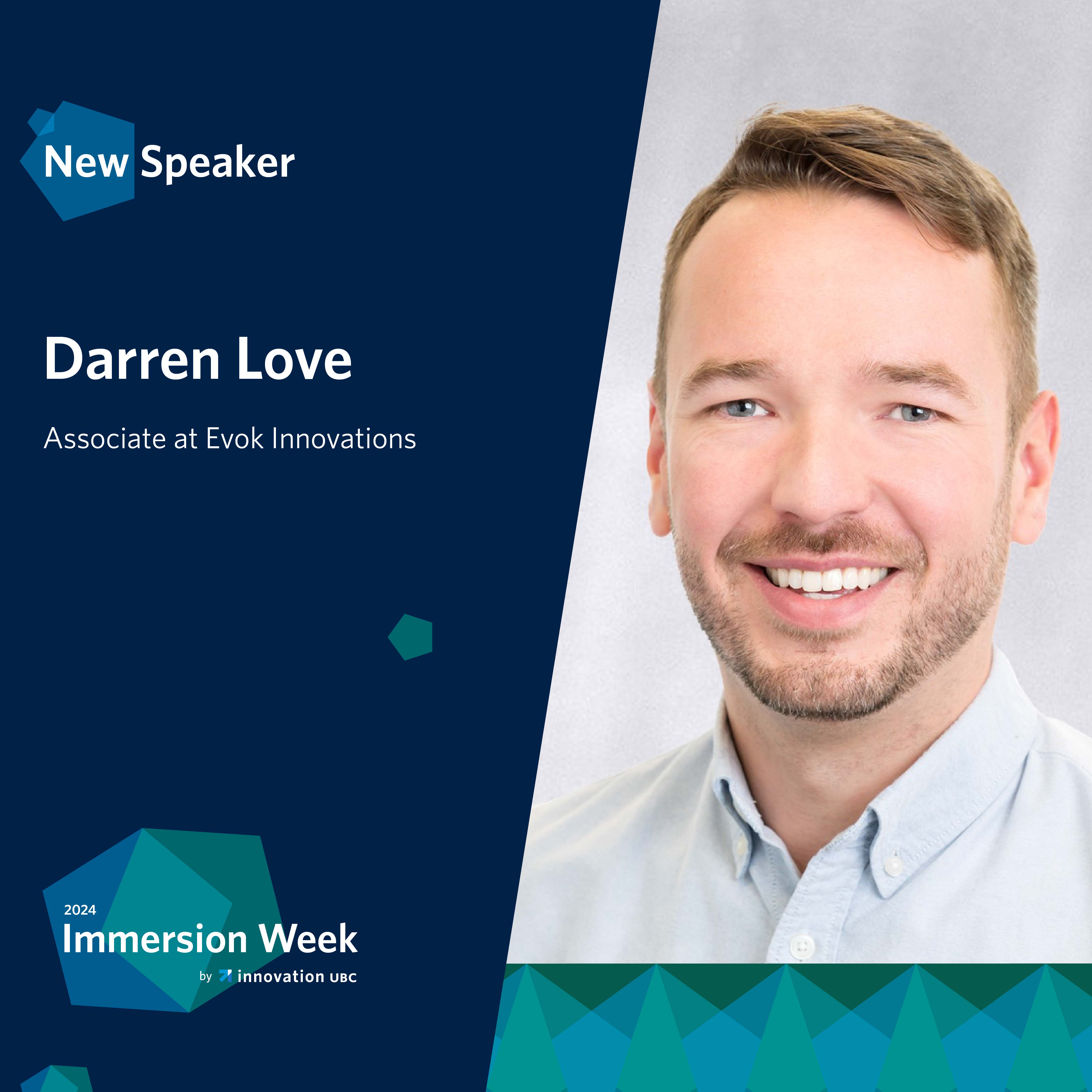 Speaker - Darren Love