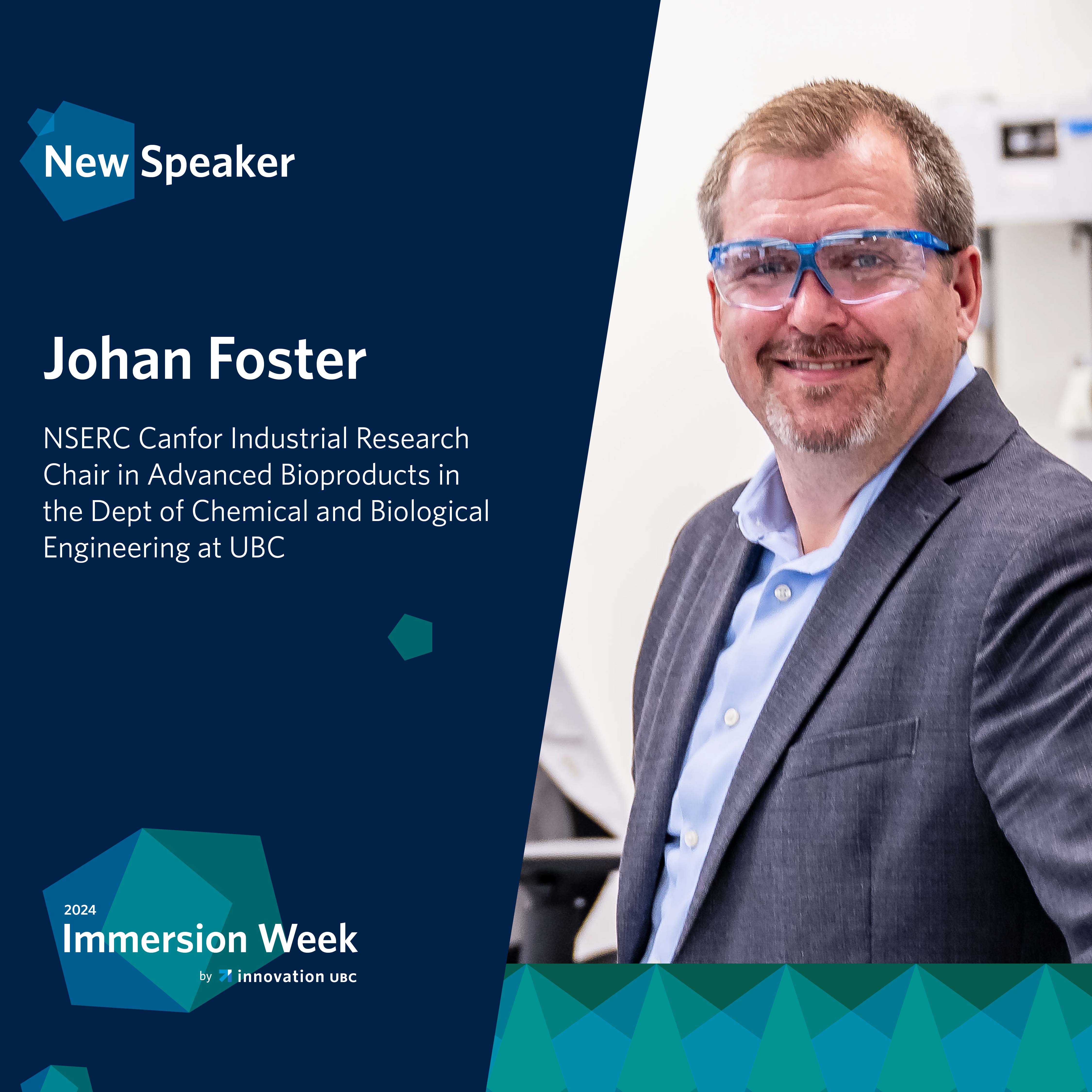 Speaker - Johan Foster