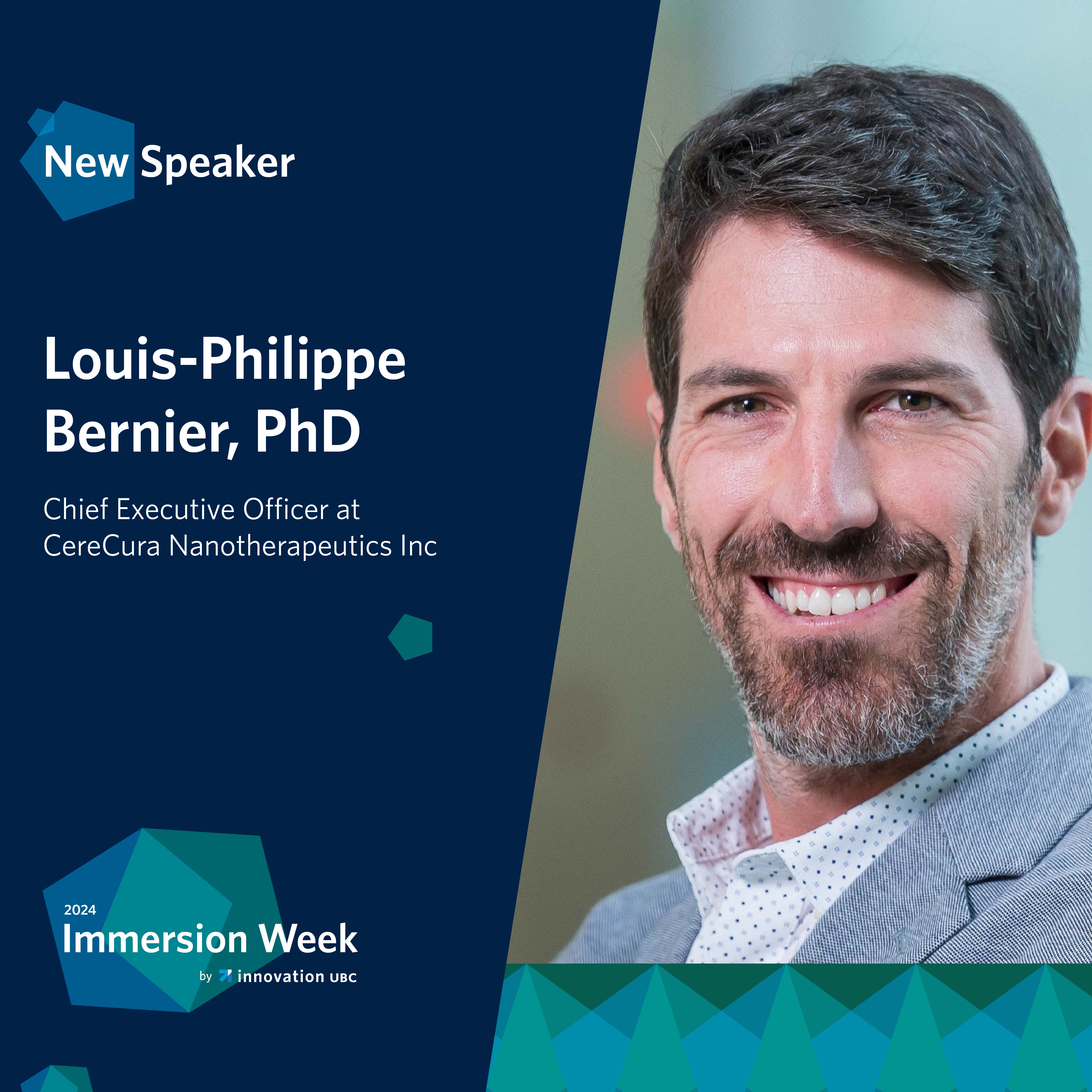 Speaker - Louis-Philippe Bernier, PhD