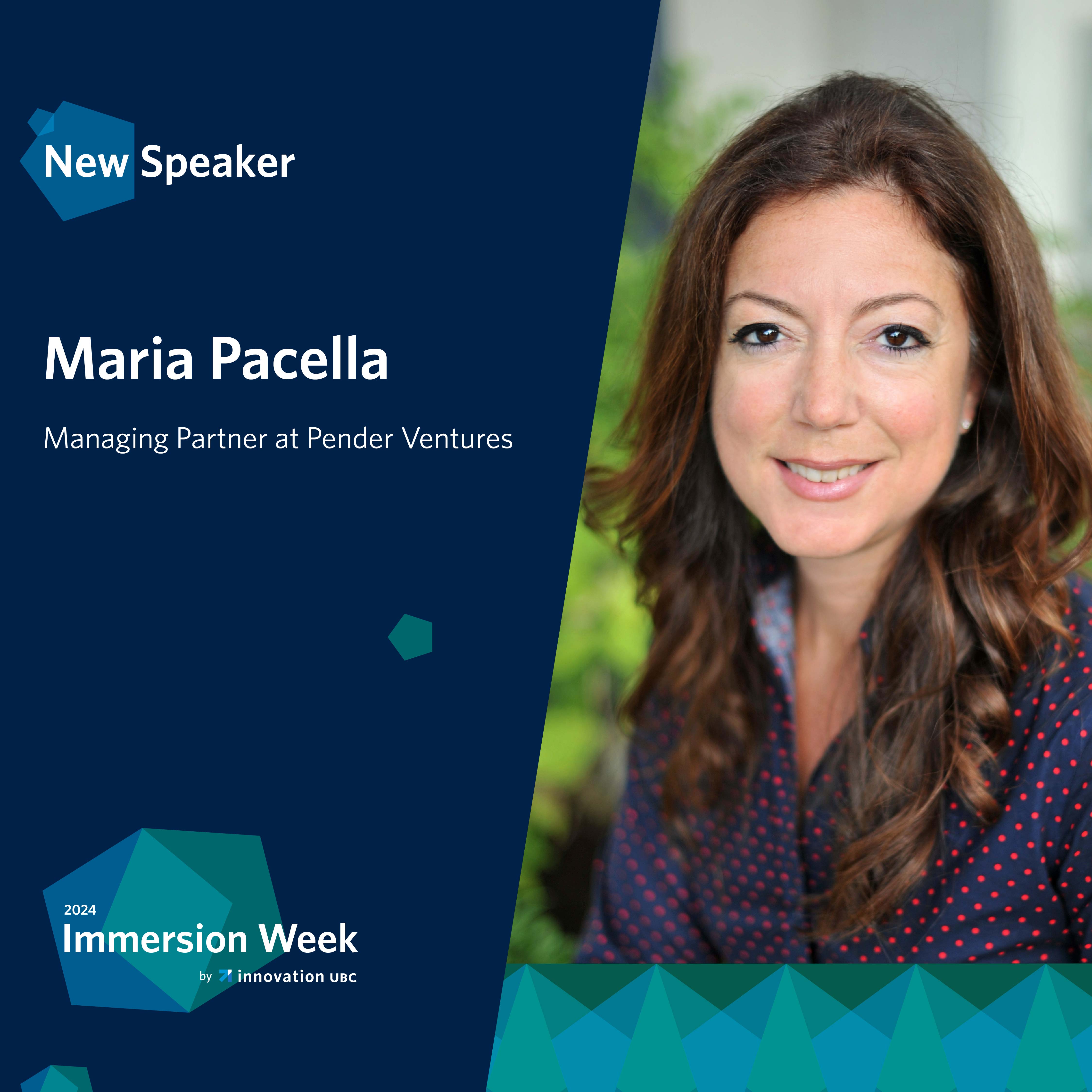 Speaker - Maria Pacella