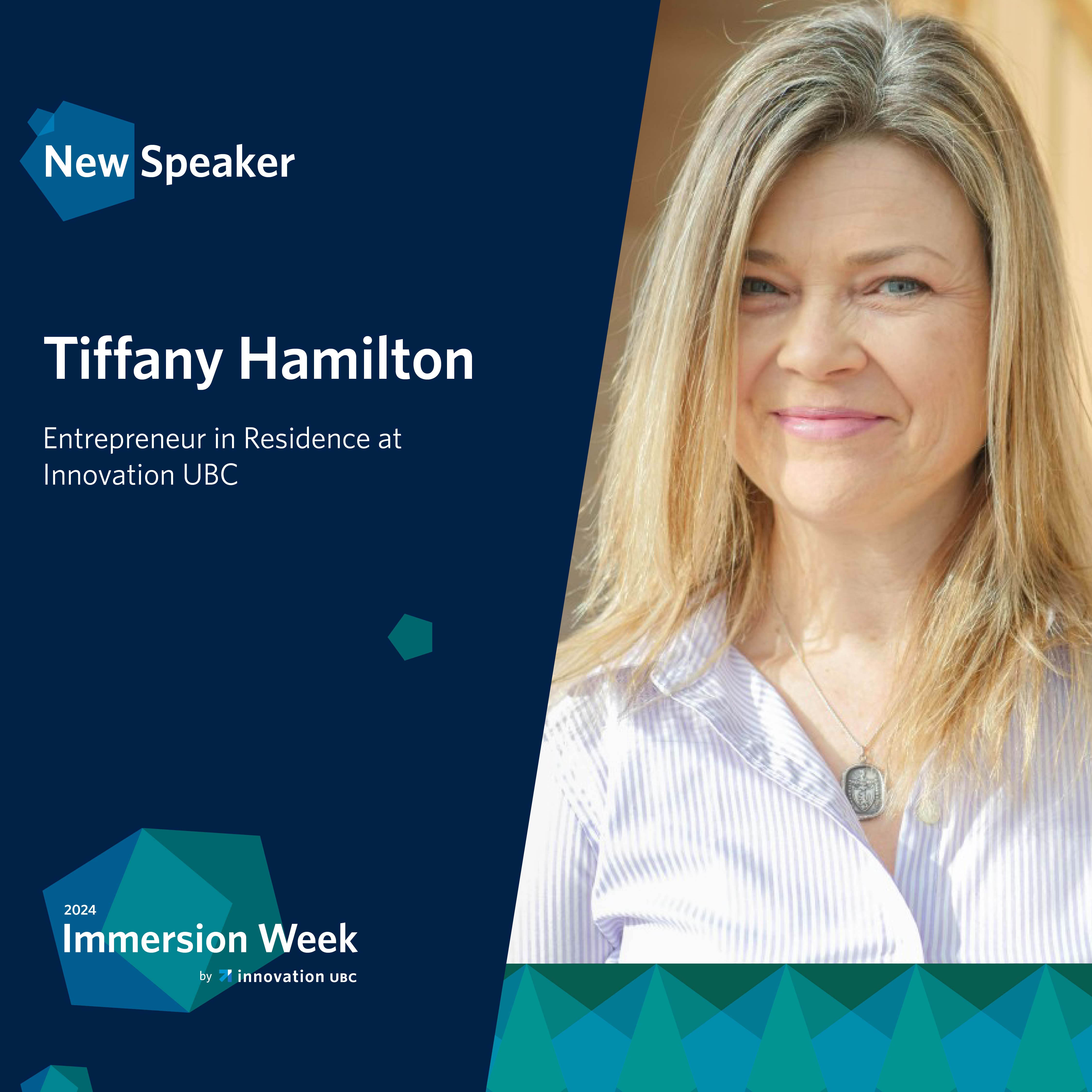 Speaker - Tiffany Hamilton