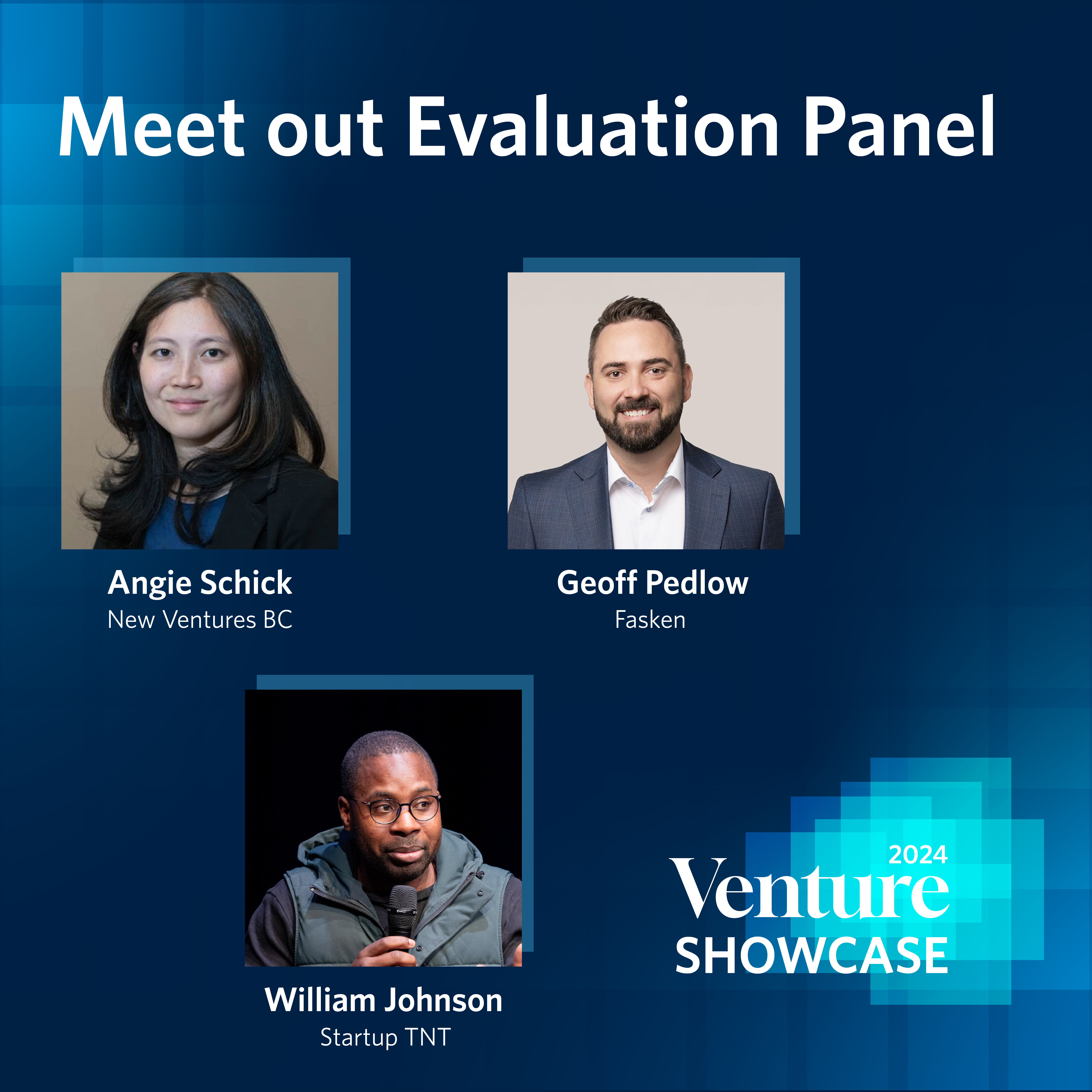 Venture Showcase 2024 Evaluation Panel