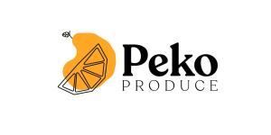Word logo Peko Produce