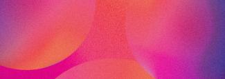 Immersion Week Banner with a gradient hue of pink, purple and oranges