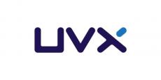 UVX typed logo.