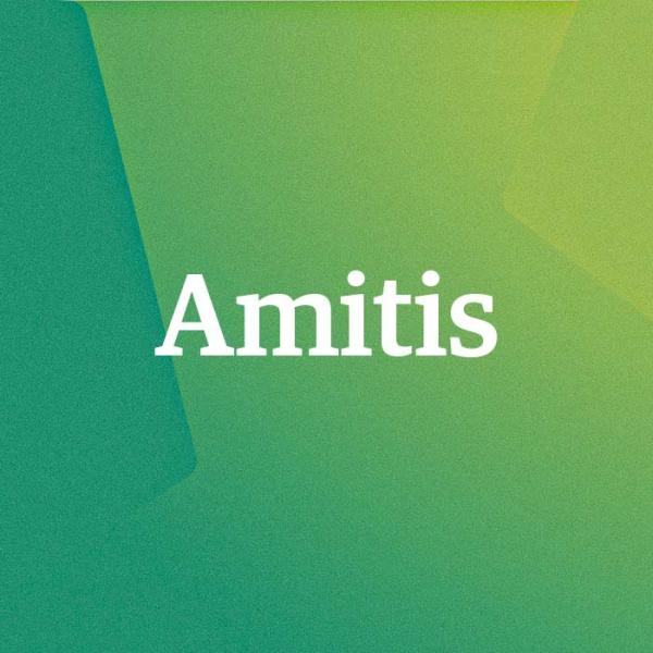 Amitis Placeholder logo with Venture Showcase branding as they are still working on theirs