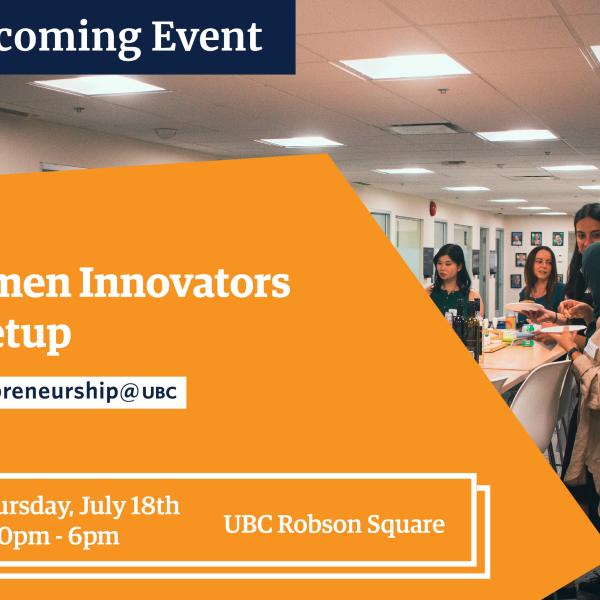 Women Innovators Meetup July
